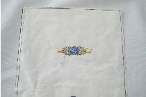 ブルーサファイアリングデザイン画a